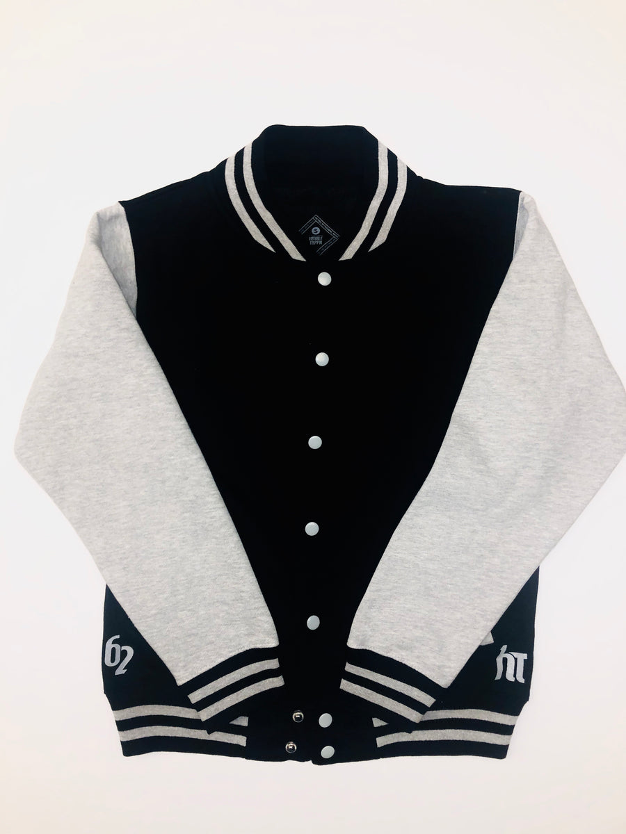 The Humble Varsity Jacket  The Humble Blue Varsity Jacket